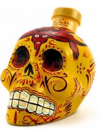 Kah Tequila Reposado/ 0,7L/40% -czaszka żółta